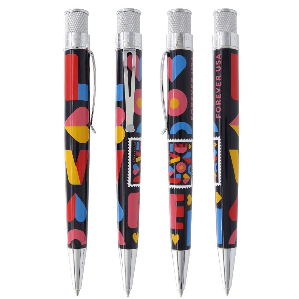 Retro 51 USPS 2021 Love Stamp Rollerball Pen SERIAL #1