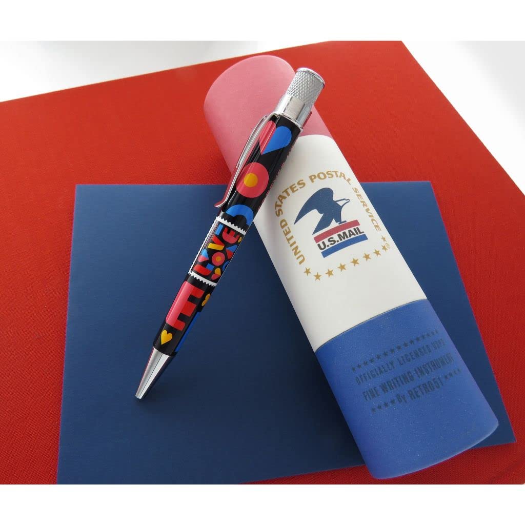Retro 51 USPS 2021 Love Stamp Rollerball Pen SERIAL #1