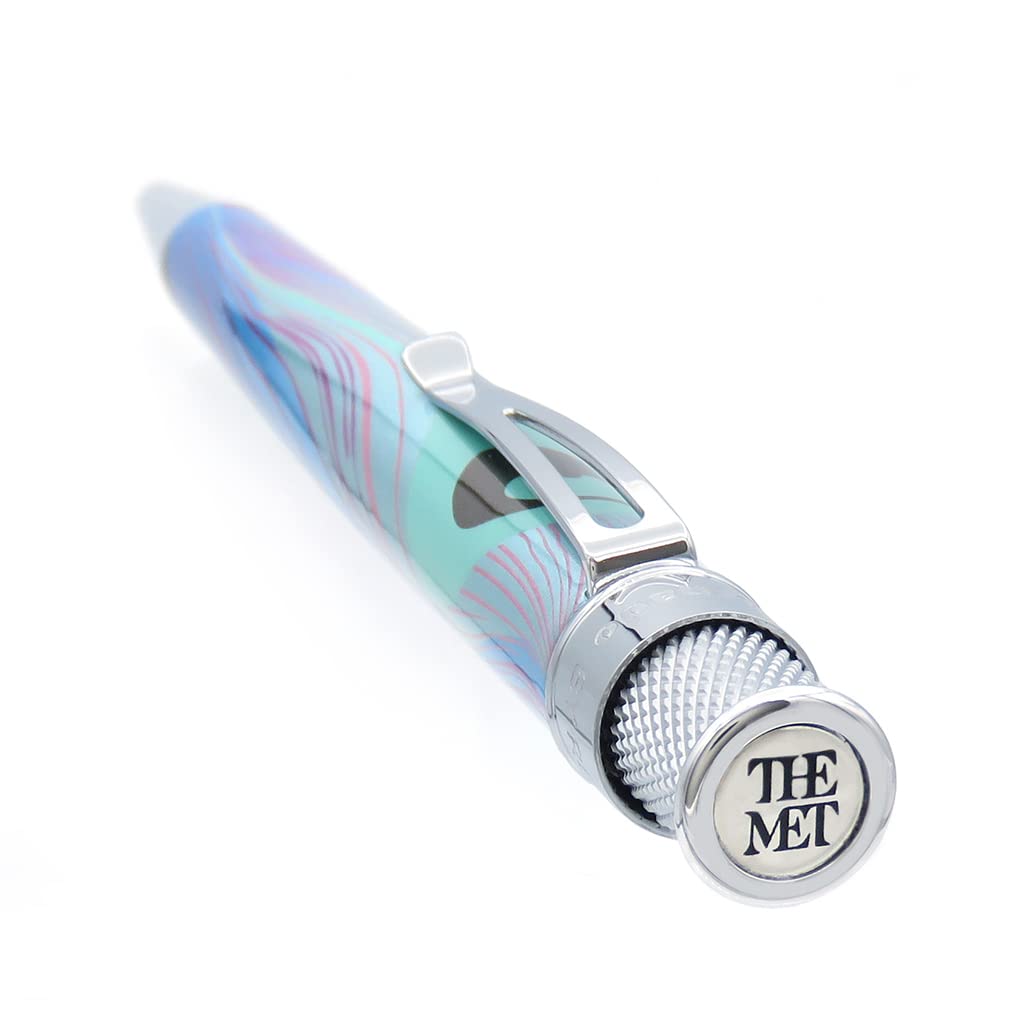 Retro 51 x Metropolitan LC Tiffany Favrile Peacoc k Pen  SERIAL # 1