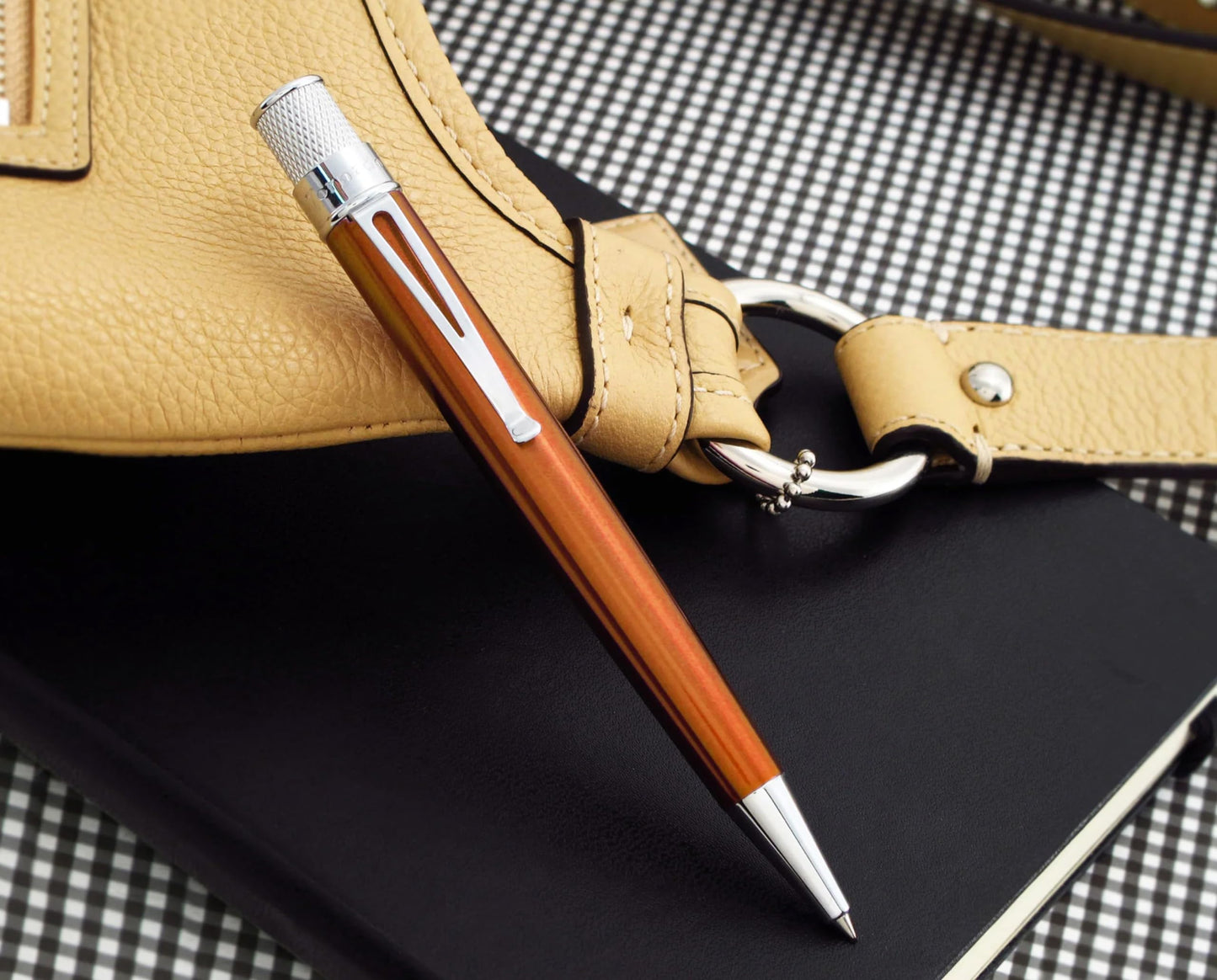 Retro 51 ™ Classic Lacquer Rollerball Pen - Orange - New Open Tube