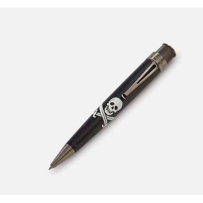 Retro 51 Big Shot CALICO JACK Pirate Skull Rollerball Pen - Glow-in-the-Dark