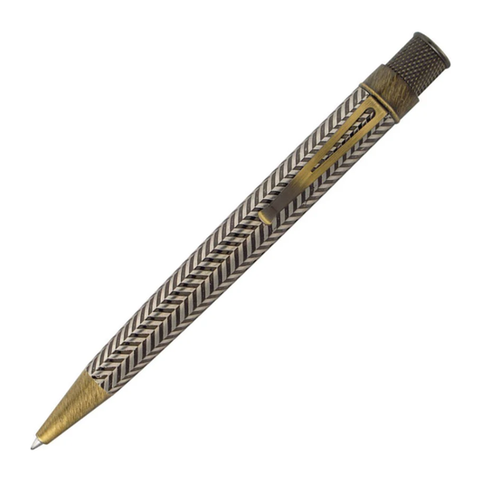 Unleash Your Inner Wordsmith with the RETRO 51 Roosevelt Tornado Rball Pen -Blacksmith Ed