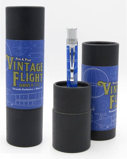 "Experience Timeless Elegance with Retro 51 Vintage Flight II Rollerball Pen - Sealed"