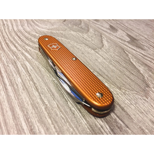 Nespresso Orange Livanto Victorinox Alox Swiss Army Knife - Series 02 - Burnt Orange -NEW
