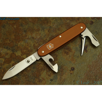 Nespresso Orange Livanto Victorinox Alox Swiss Army Knife - Series 02 - Burnt Orange -NEW