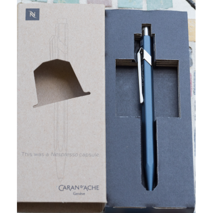Nespresso Caran d'Arche LE Pen Series 01 - Various Names - Teal/Dharkan Blue - New in Box