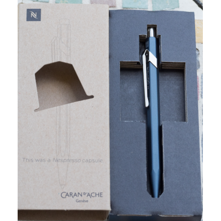 Nespresso Caran d'Arche LE Pen Series 01 - Various Names - Teal/Dharkan Blue - New in Box