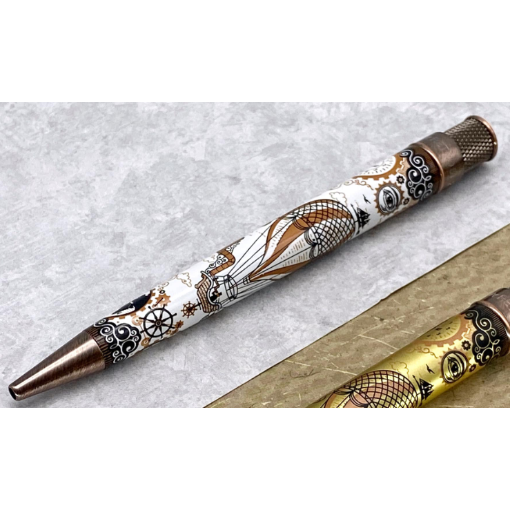 Retro 51 Pen Vintage Flight III Steampunk Edition Glow in the Dark - GID - LE Sealed