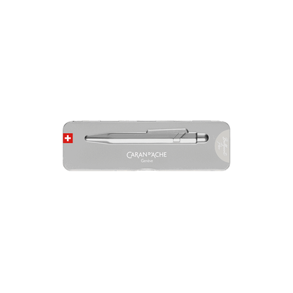 849™ ORIGINAL BALLPOINT SILVER PEN, WITH Silver Case - 849.069 - NEW