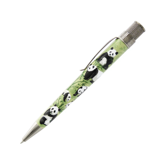 Retro 51 Panda Conservation Rollerball Pen - Smithsonian, Sealed & #ed SRR-2203