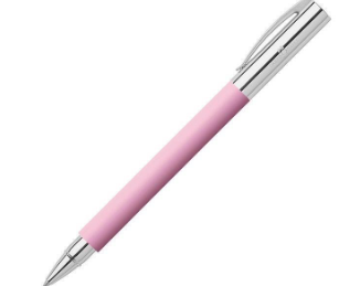 Faber Castell Ambition Pastel Pink Roller Ball Pen - NEW IN GENERIC BOX