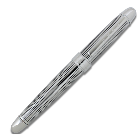 ACME Studio “OPTIKAL” Etched Roller Ball Pen by Designer K. RASHID NEW