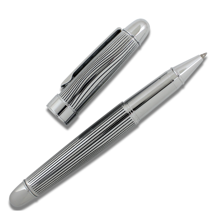 ACME Studio “OPTIKAL” Etched Roller Ball Pen by Designer K. RASHID NEW