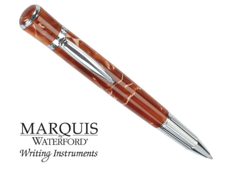 Waterford Marquis Arista Prism Caramel Ballpoint Pen
