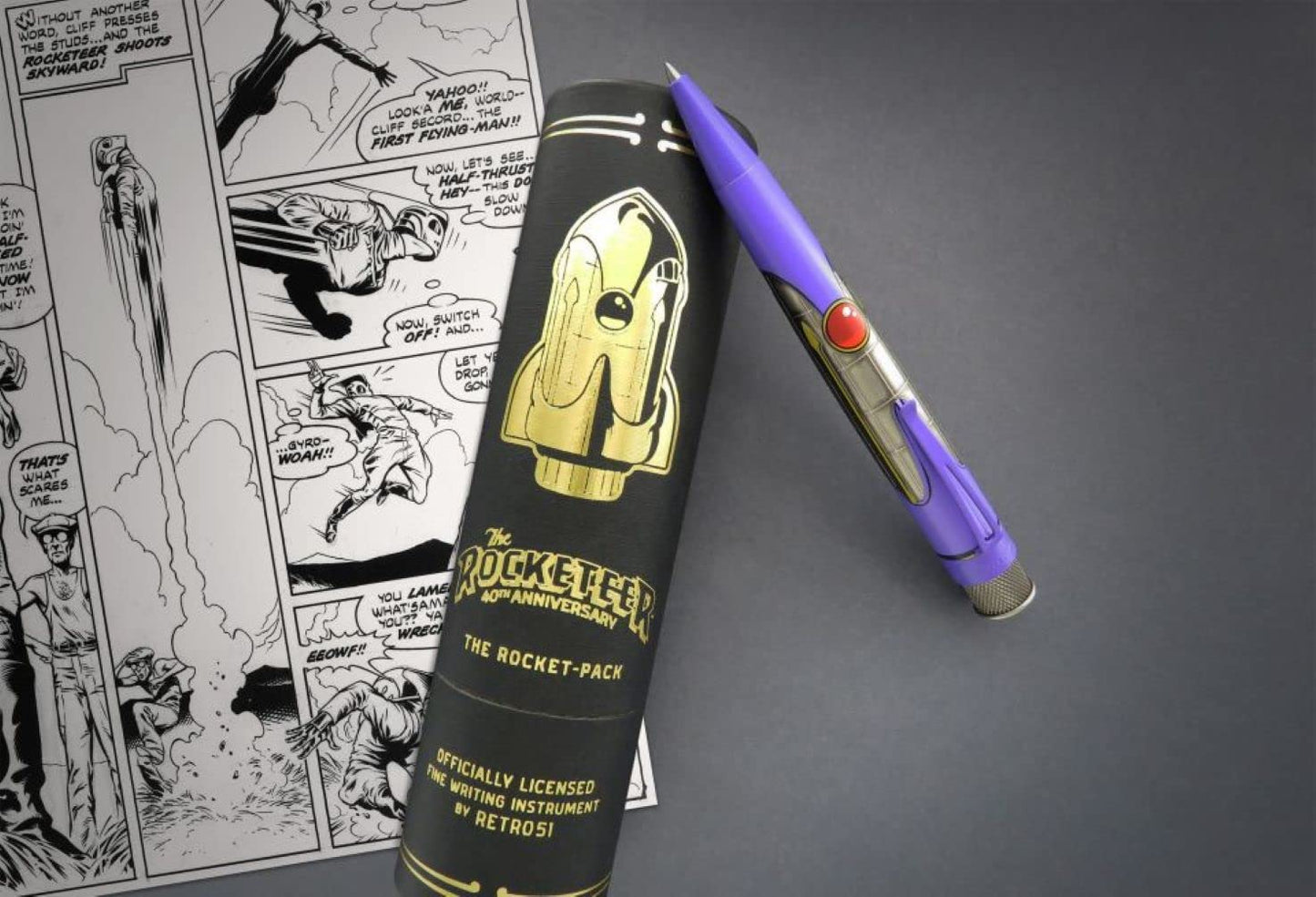 Retro 51 The Rocketeer Rocket-Pack Big Shot Rollerball Pen