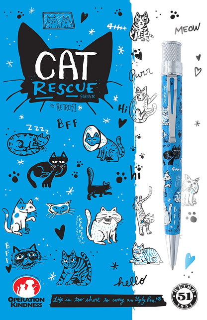 Retro 51 Cat Rescue Series IV Ballpoint Pen