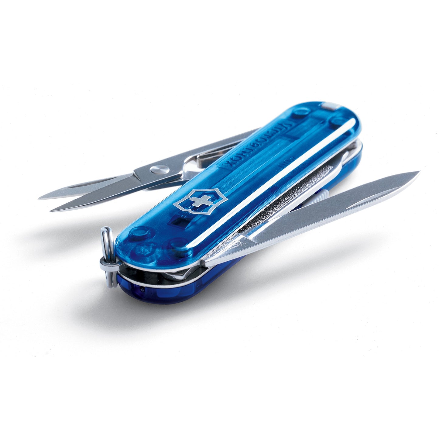 Victorinox Translucent Sapphire Classic SD 7 Function Pocket Knife
