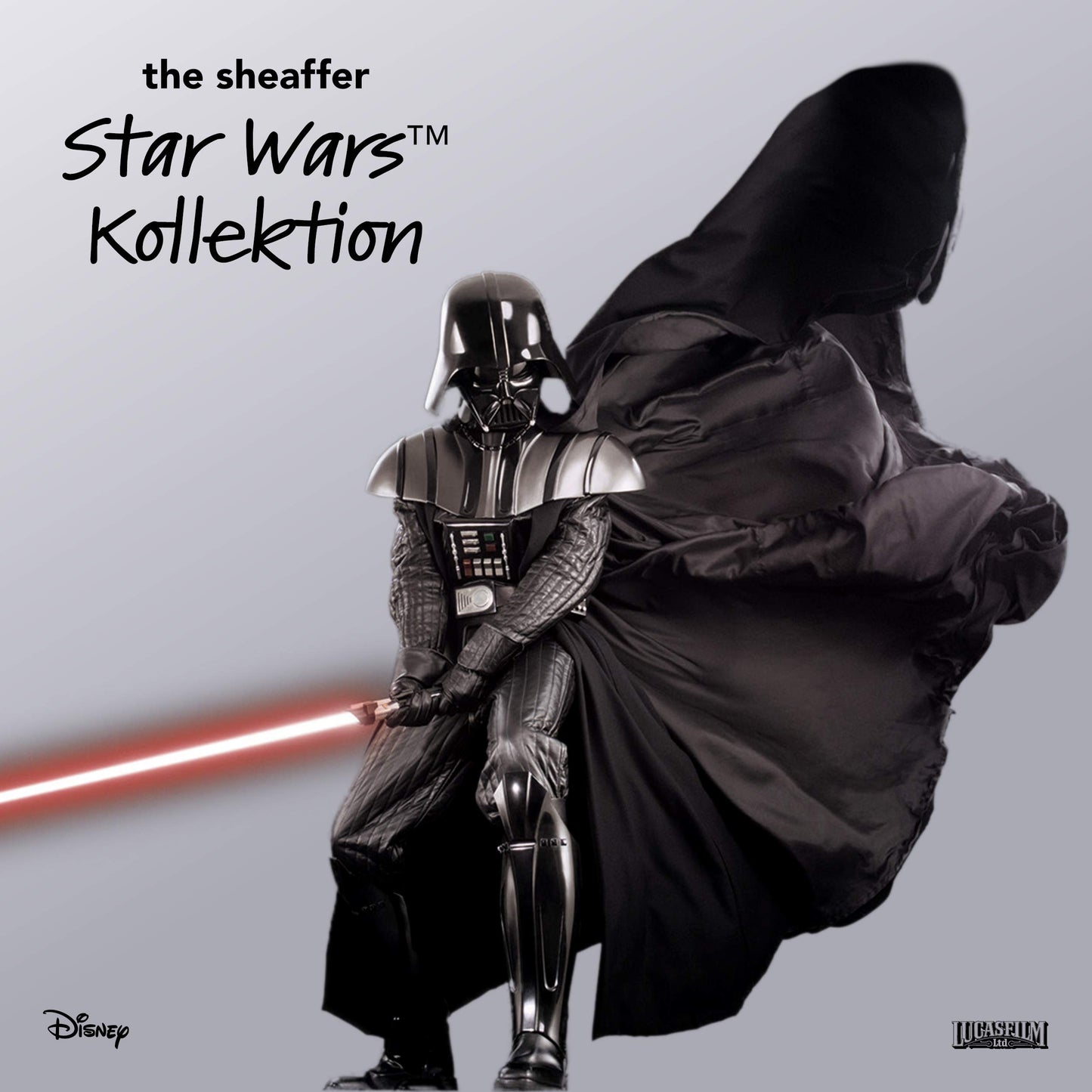 Sheaffer Pop Star Wars Darth Vader with Chrome Trim Gel Rollerball Pen