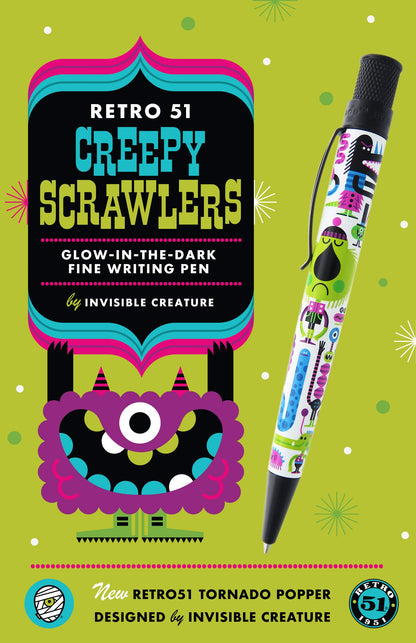 Retro 51 Creepy Scrawler Rollerball Pen