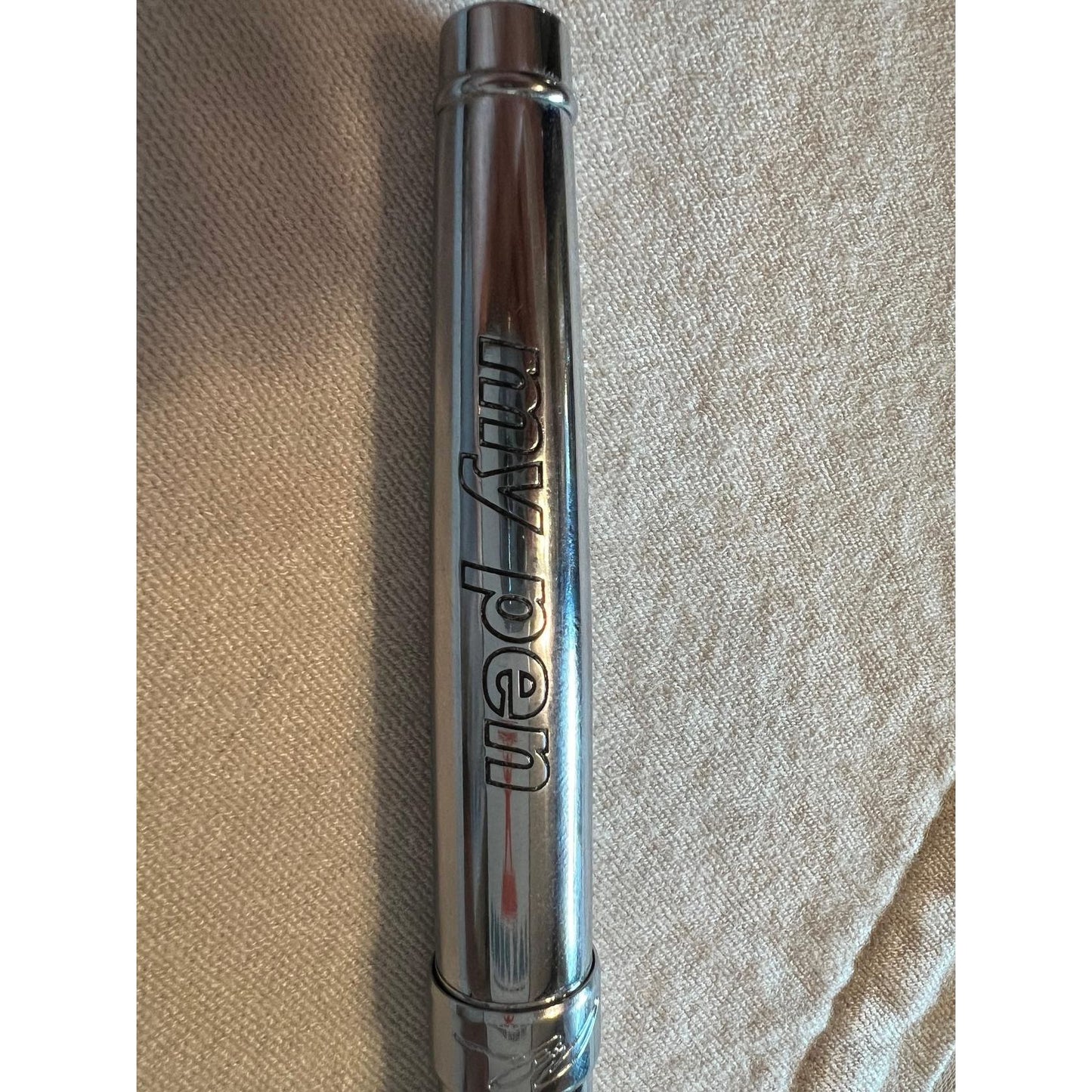 ACME STUDIO ROLLERBALL PEN RARE ENGRAVED "MY PEN" NEW