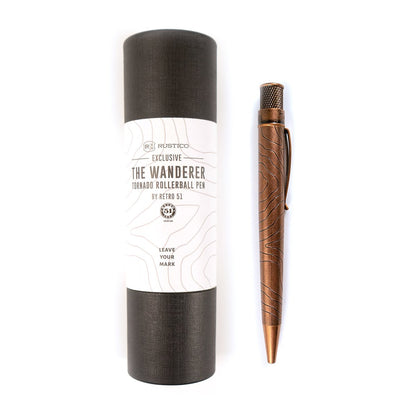 Retro 51 Pen The Wanderer Copper -Opened and Numbered
