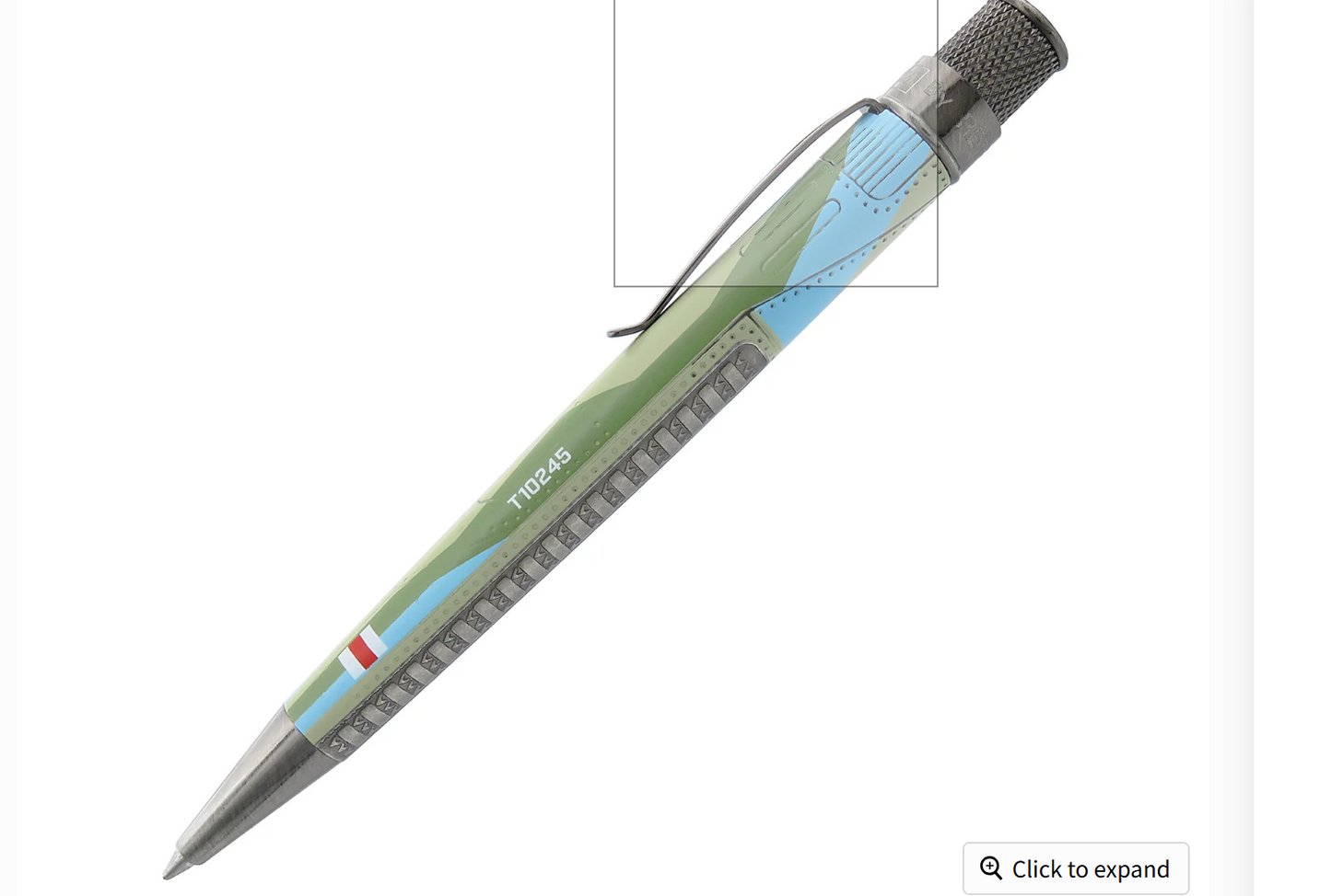 Retro 51 Tornado “Matilda Tank” Rollerball Pen – Collectible Military Theme