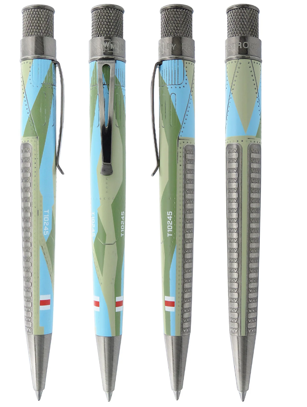 Retro 51 Tornado “Matilda Tank” Rollerball Pen – Collectible Military Theme