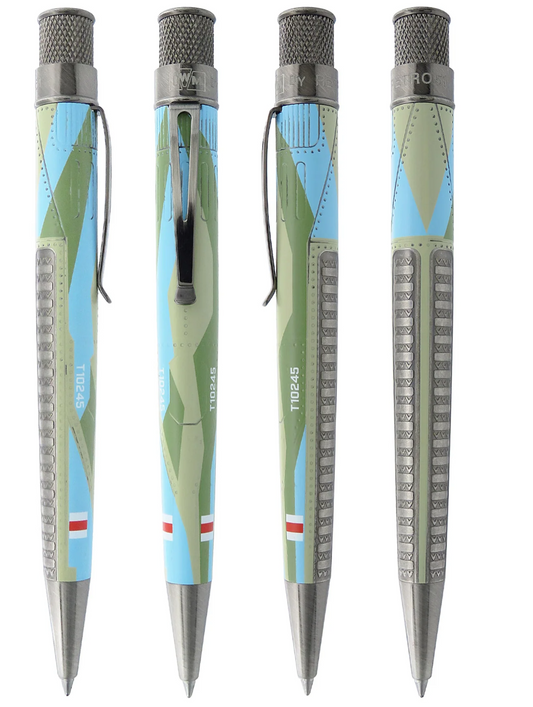 Retro 51 Tornado “Matilda Tank” Rollerball Pen – Collectible Military Theme