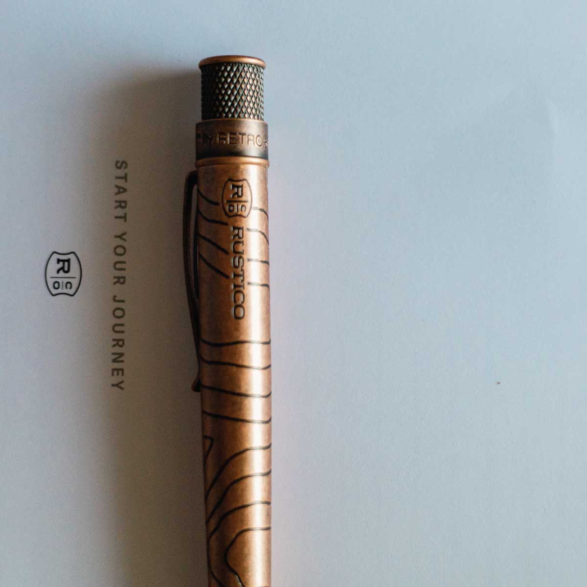 Retro 51 Pen The Wanderer Copper -Opened and Numbered