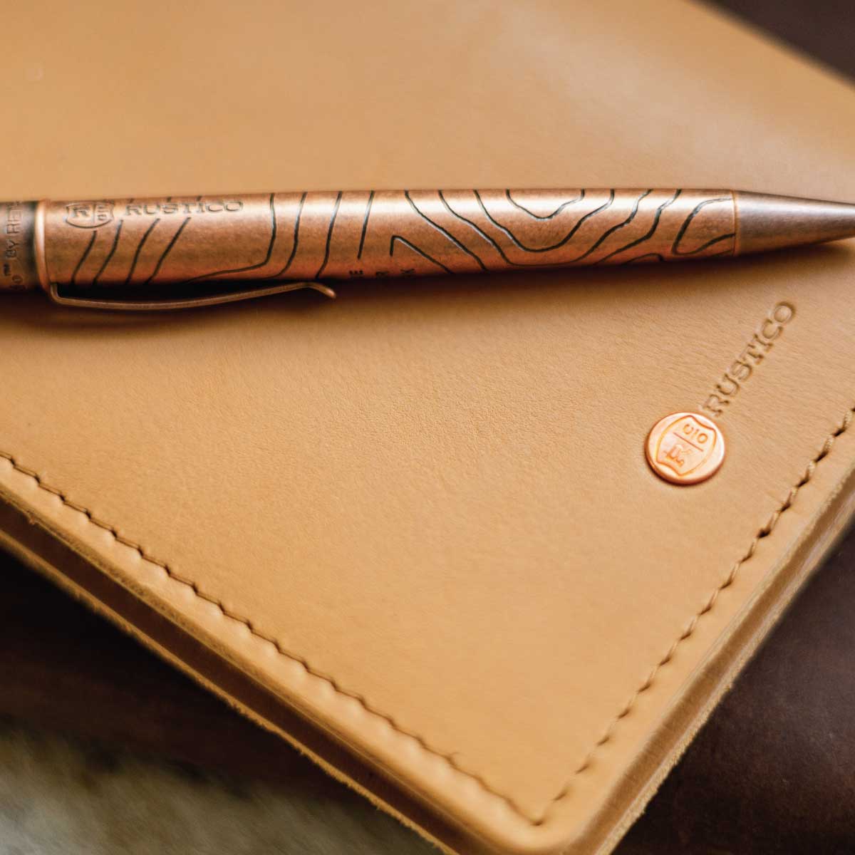 Retro 51 Pen The Wanderer Copper -Opened and Numbered