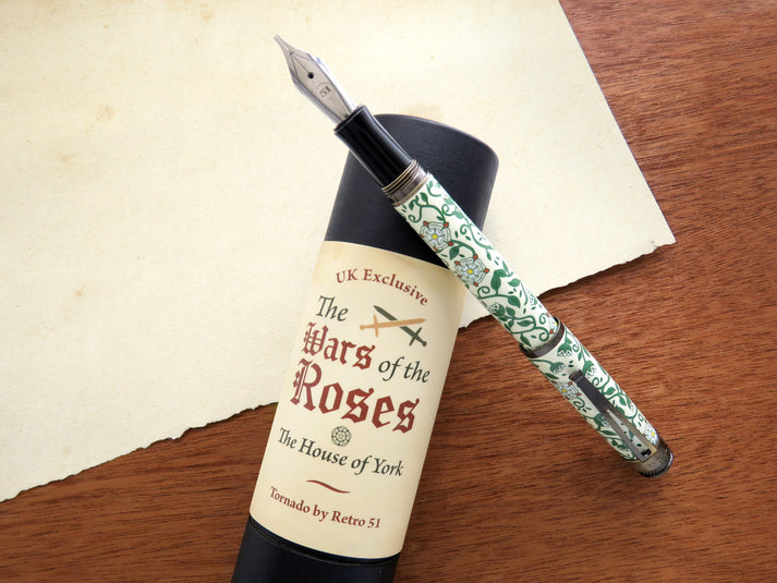 Retro 51 Fountain Pen - War of the Roses - House of York - LE-New Sealed #65