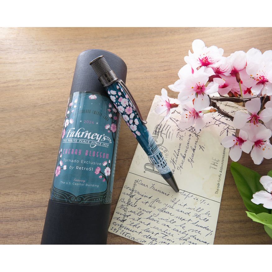 Retro 51 2024 Cherry Blossom Rollerball Pen - New Sealed Tube