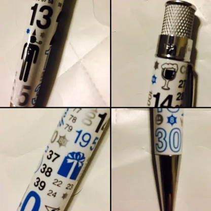 Retro 51 Pen - Birthday Blue - New in Open Generic Tube
