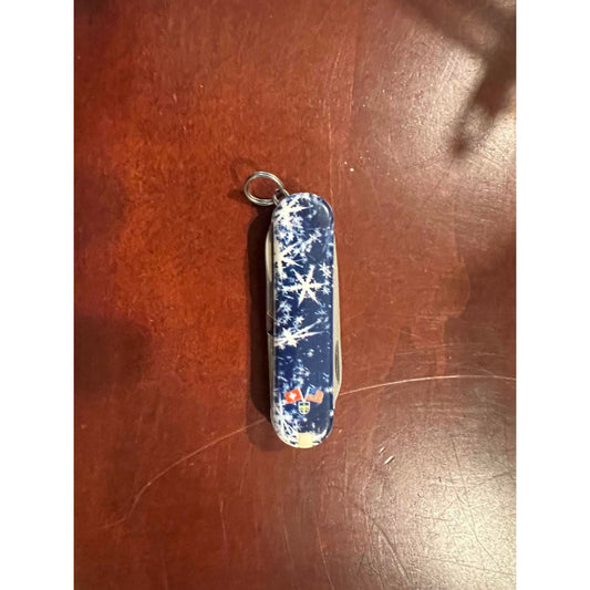 Victorinox Twinkle Classic Holiday Christmas Knife