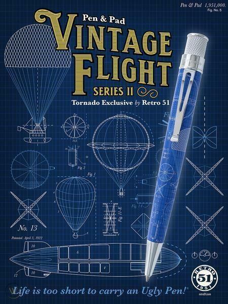 Retro 51 Vintage Flight II Rollerball Pen