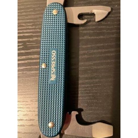 Victorinox Nespresso Blue Dharkan Teal Swiss Army Knife  2018 New in Box