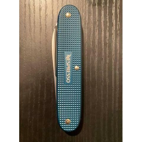 Victorinox Nespresso Blue Dharkan Teal Swiss Army Knife  2018 New in Box
