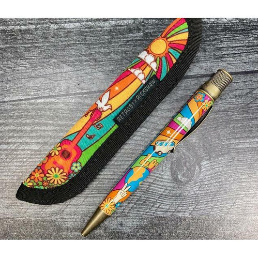 Retro 51 Good Vibes Rickshaw Pen Sleeve ONLY