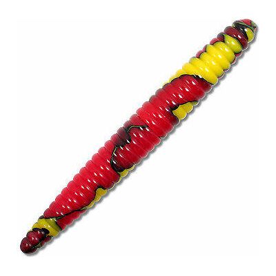 ACME Studio "Rings Yellow/Red" Roller Ball Pen by HAUSMANN -  NEW