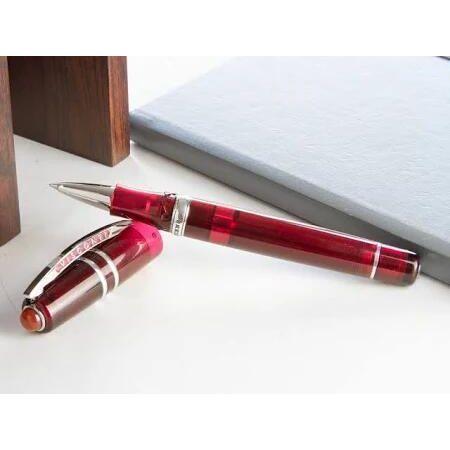 Visconti Homo Sapiens Demo Stones Ruby Rollerball Pen - New